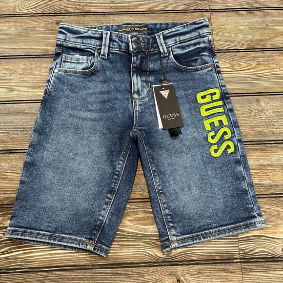 Guess Bermuda Boys Jean Shorts Size Large/10 - Picture 1 of 3